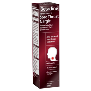 Betadine Ready To Use Sore Throat Gargle