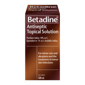 Betadine Antiseptic Topical Solution 100mL